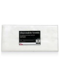 Salon Services Disposable Towels, White, Pack Of 50