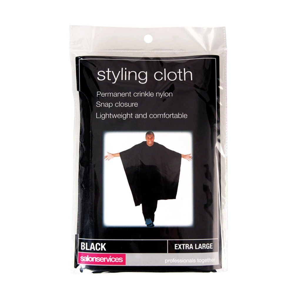 Salon Services Black Styling Cloth Extra Large 3 Salon Services Black Styling Cloth Extra Large