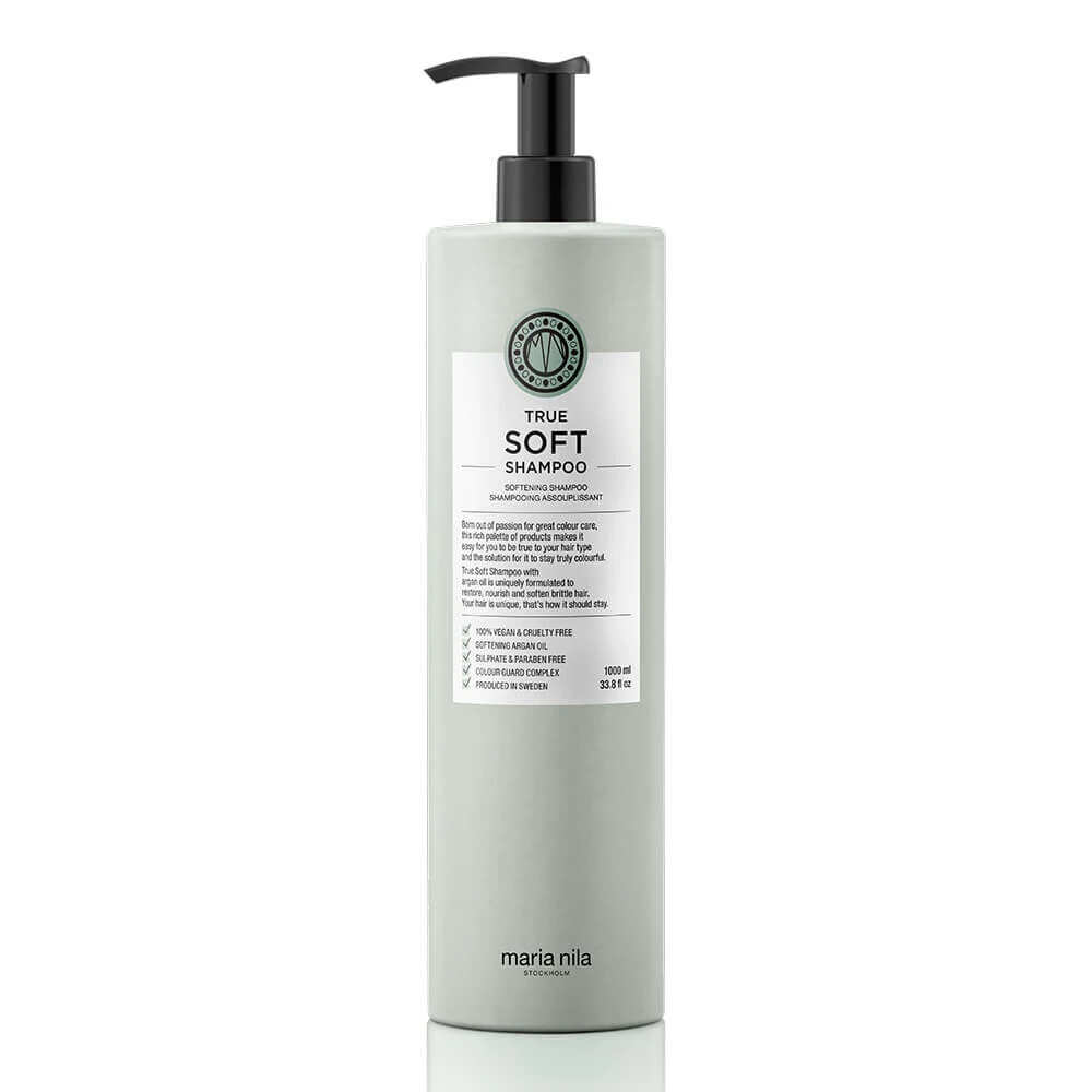 Maria Nila True Soft Shampoo 1L 3 Maria Nila True Soft Shampoo 1L