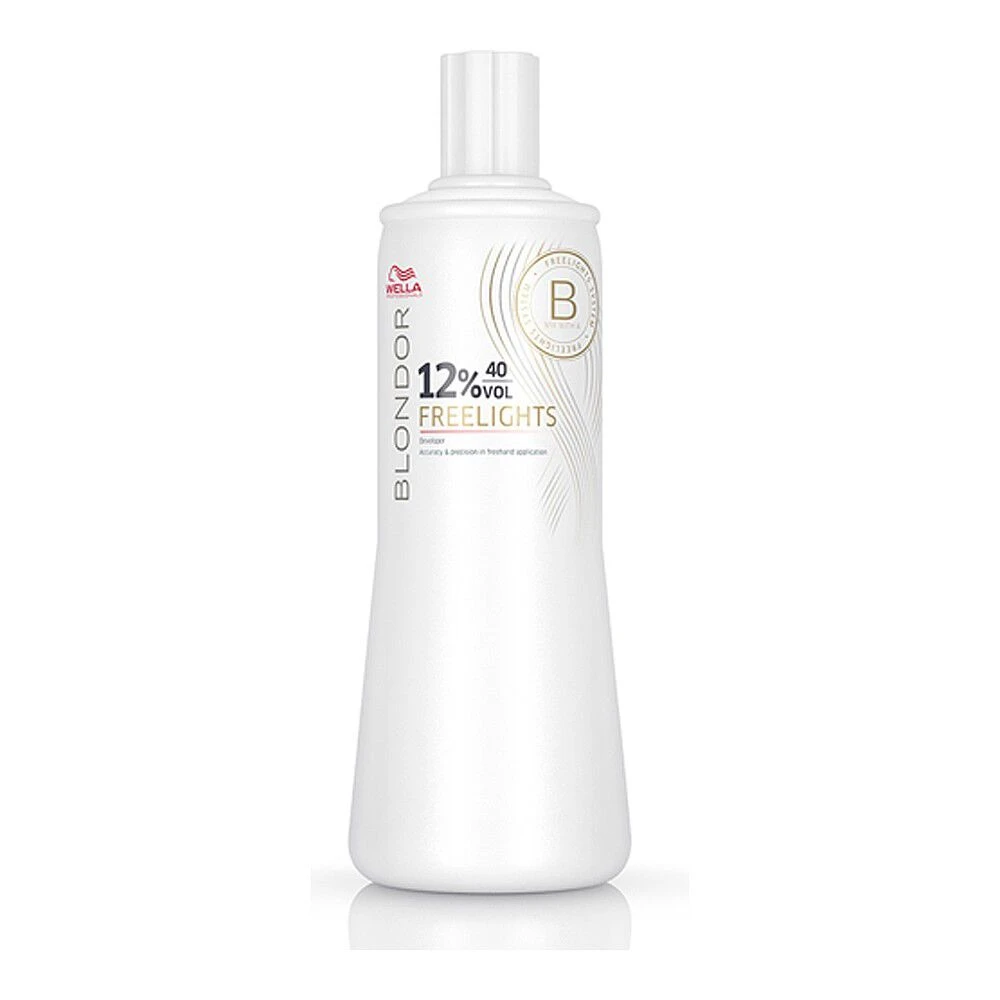 Wella Professionals Blondor Freelights Developer 12% 40 Vol 1 Litre 3 Wella Professionals Blondor Freelights Developer 12% 40 Vol 1 Litre