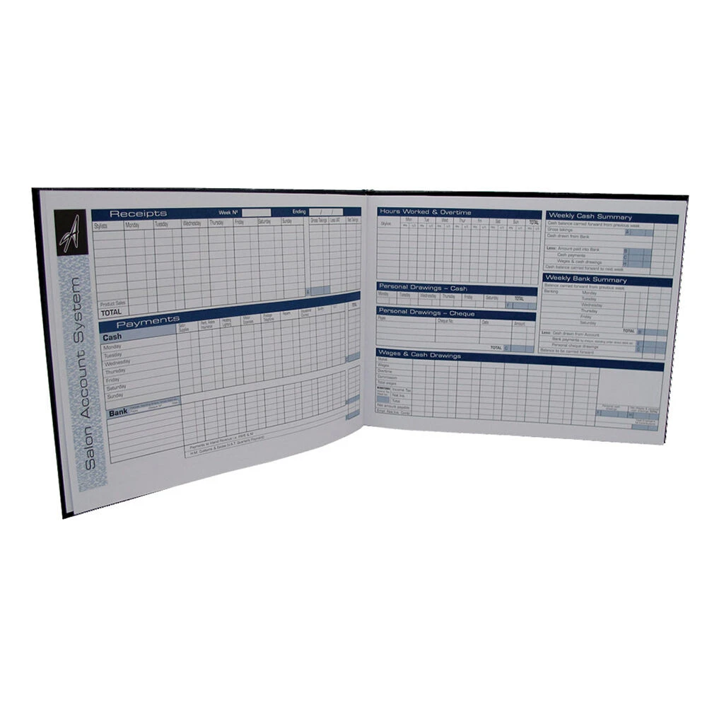Agenda Salon Concepts Salon Account Book 4 Agenda Salon Concepts Salon Account Book - Image 2