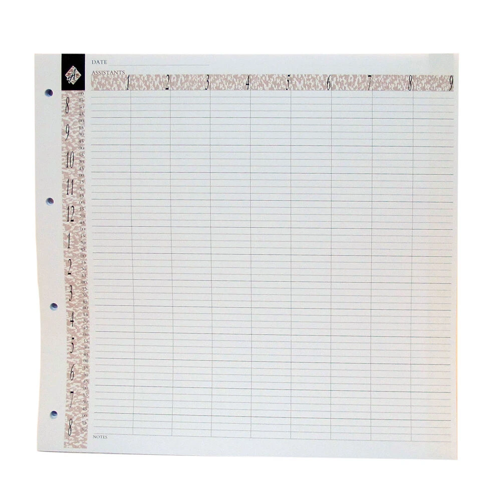 Agenda Salon Concepts Loose Leaf Appointment Binders Nine Column 3 Agenda Salon Concepts Loose Leaf Appointment Binders Nine Column