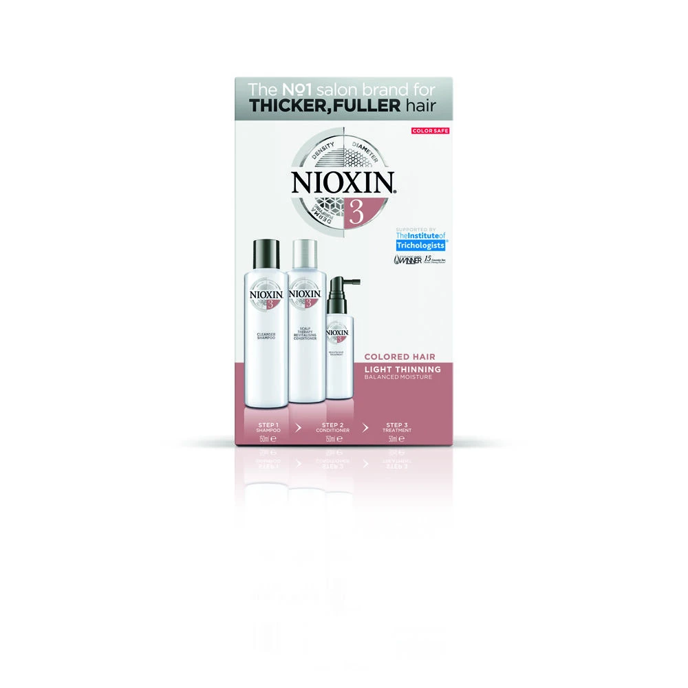 Wella Professionals Nioxin Trial Kit System 3 3 Wella Professionals Nioxin Trial Kit System 3