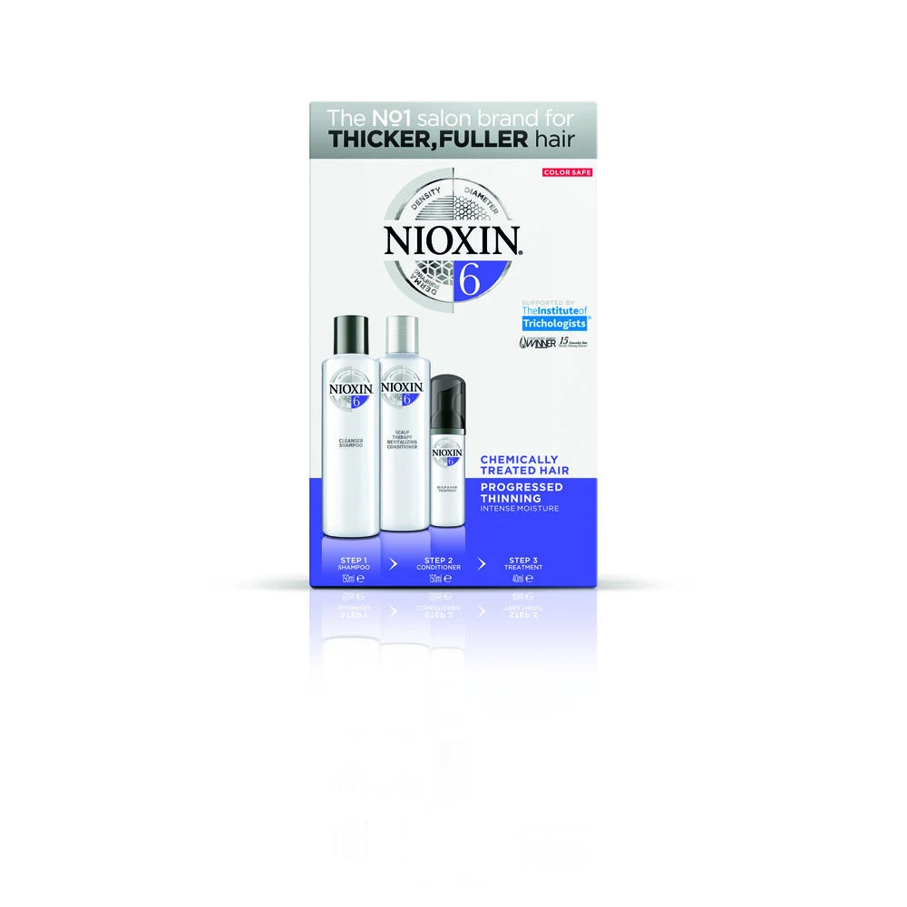 Wella Professionals Nioxin Trial Kit System 6 3 Wella Professionals Nioxin Trial Kit System 6
