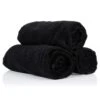 S-PRO Black Microfibre Towels, Pack Of 6 -Care Products Shop 547244 0