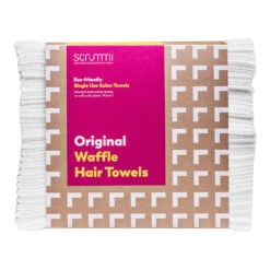 Scrummi Biodegradable Waffle White Disposable Towels, Pack Of 500