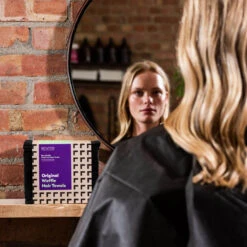 Scrummi Biodegradable Waffle Black Disposable Towels, Pack Of 500 -Care Products Shop 723669 2