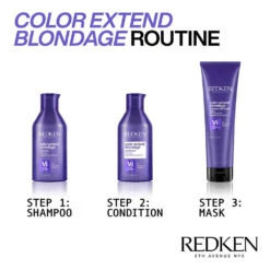 Redken Color Extend Blondage Express Anti-Brass Mask 250ml -Care Products Shop 814277 5