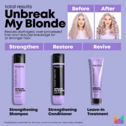 Matrix Total Results Unbreak My Blonde Reviving Leave-In Treatment 150ml -Care Products Shop 814752 2