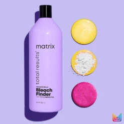 Matrix Total Results Unbreak My Blonde Bleach Finder Color Changing Lightener Rinse Shampoo 1L -Care Products Shop 814795 3