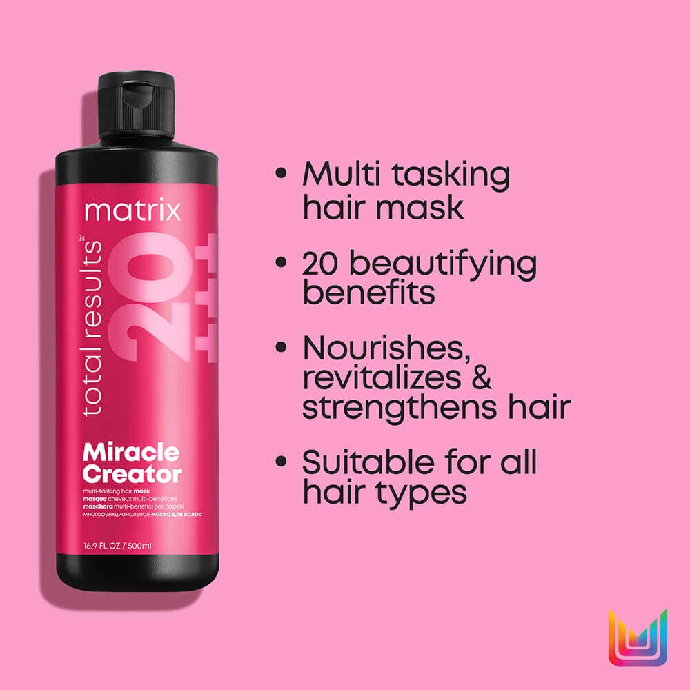 Matrix Total Results Miracle Creator Multi-Tasking Hair Mask 500ml 4 Matrix Total Results Miracle Creator Multi-Tasking Hair Mask 500ml - Image 2