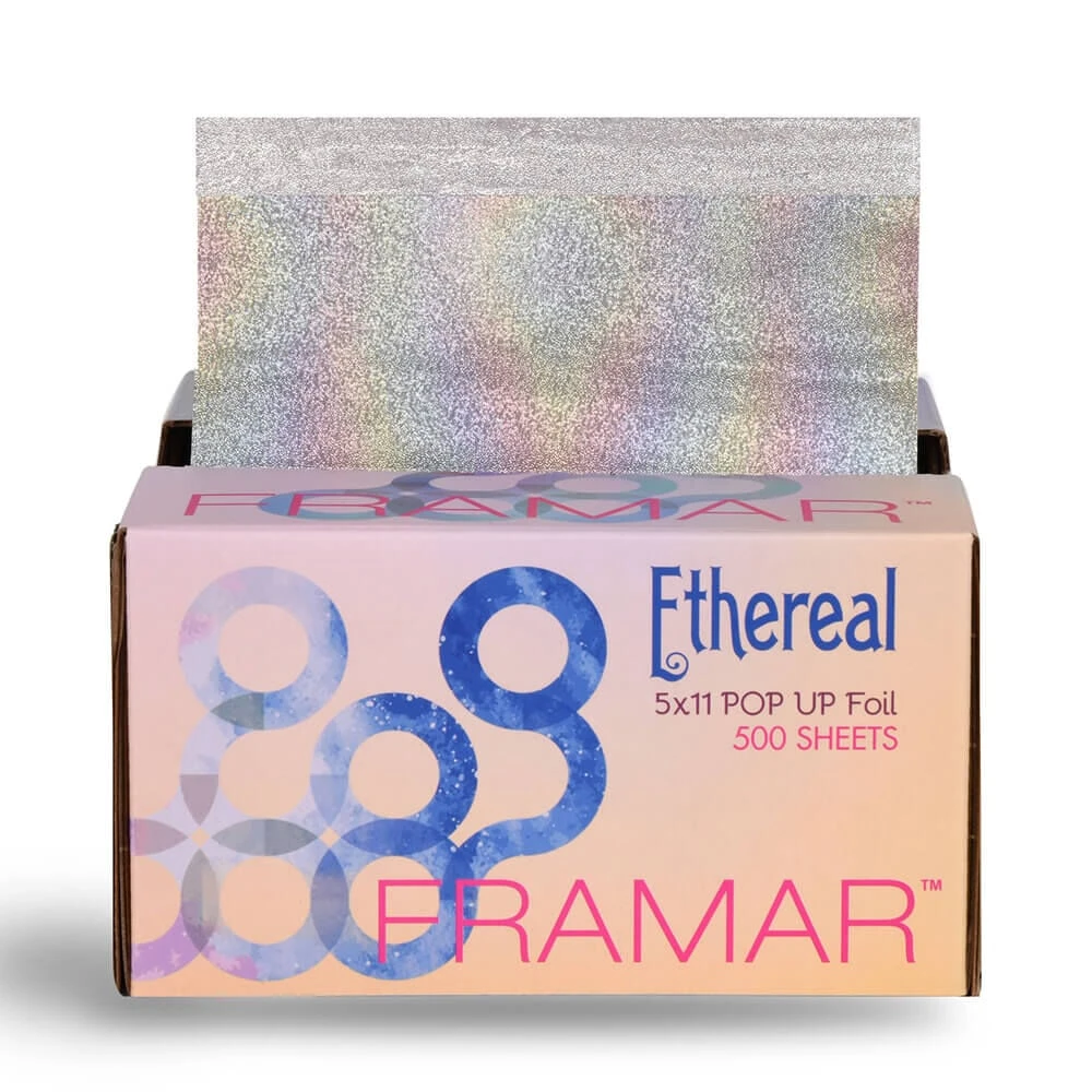Framar Etheral Pop-Up Hair Foil Sheets, 5x11" Pack Of 500 3 Framar Etheral Pop-Up Hair Foil Sheets, 5x11" Pack Of 500