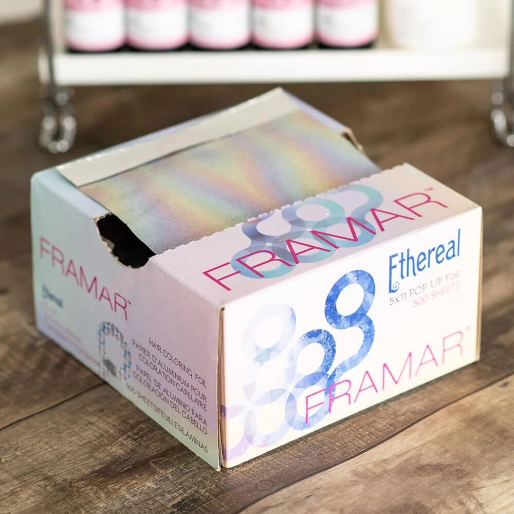Framar Etheral Pop-Up Hair Foil Sheets, 5x11" Pack Of 500 5 Framar Etheral Pop-Up Hair Foil Sheets, 5x11" Pack Of 500 - Image 3