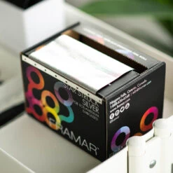 Framar Star Struck Silver Hair Foil Roll, Medium Embossed, 320ft -Care Products Shop 815845 4