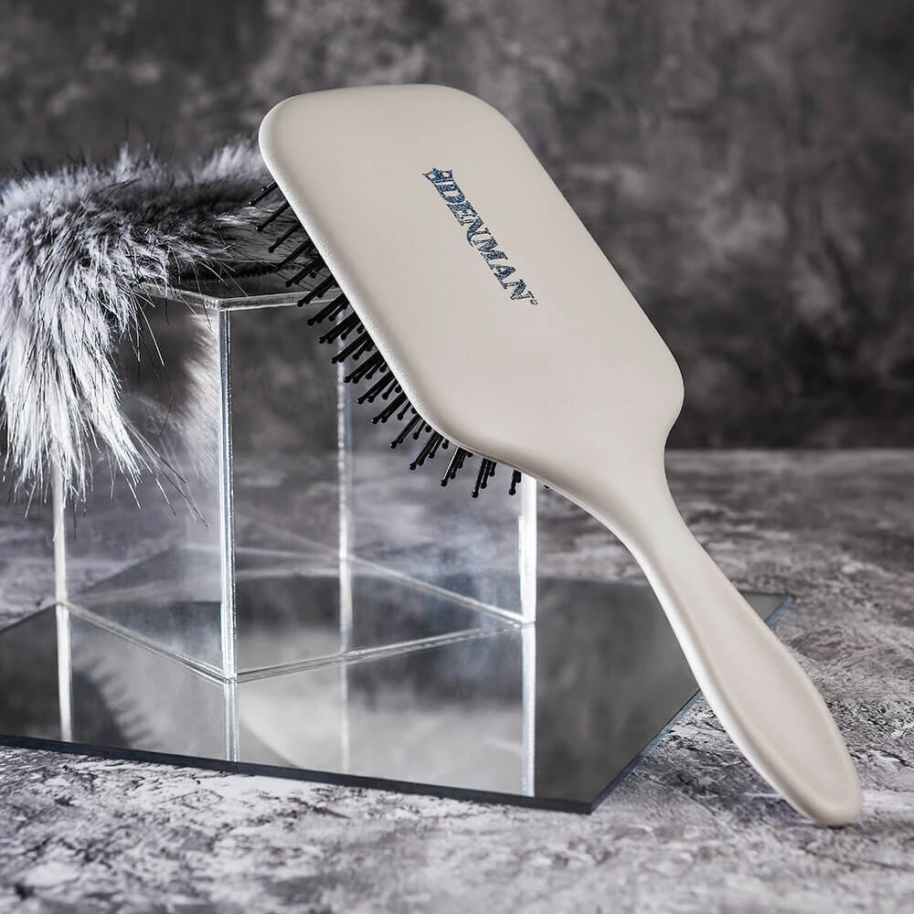 Denman D83 Russian Grey Paddle Brush - Grey 7 Denman D83 Russian Grey Paddle Brush - Grey - Image 5