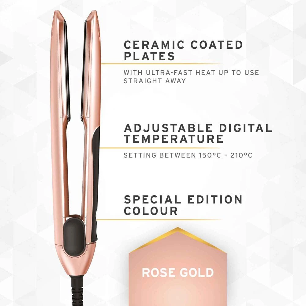 WAHL Pro Glide Hair Straightener In Rose Gold 4 WAHL Pro Glide Hair Straightener In Rose Gold - Image 2