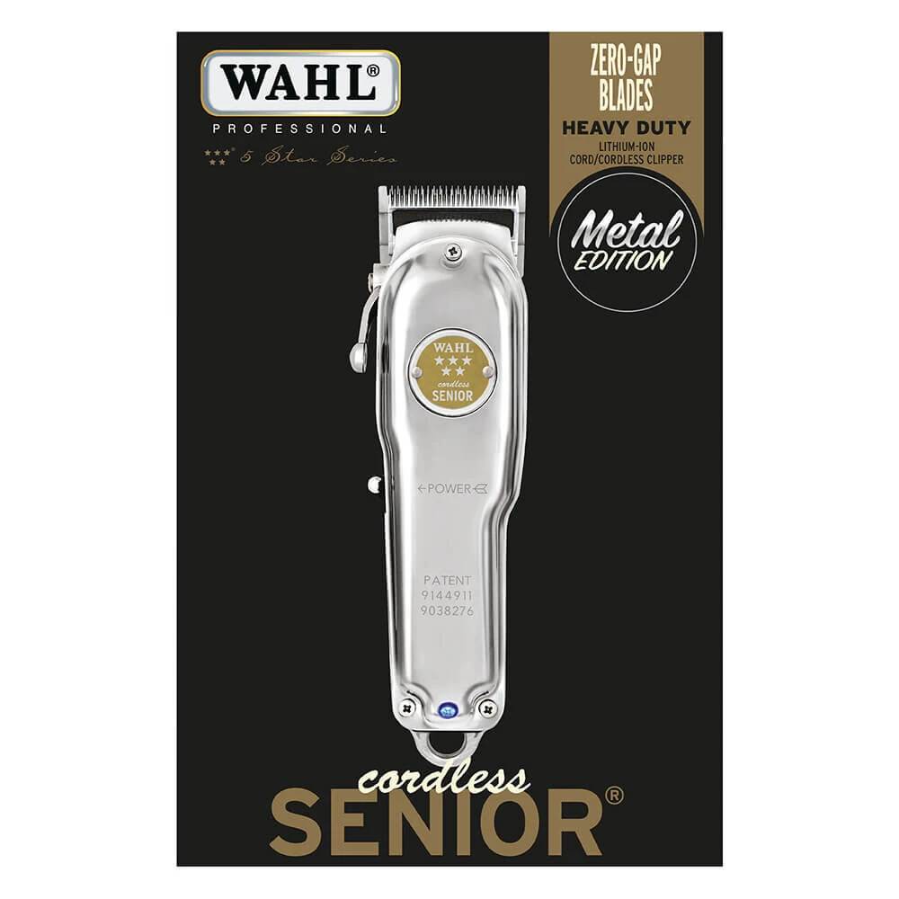 WAHL Cordless Senior Metal Edition Clipper Kit 7 WAHL Cordless Senior Metal Edition Clipper Kit - Image 5