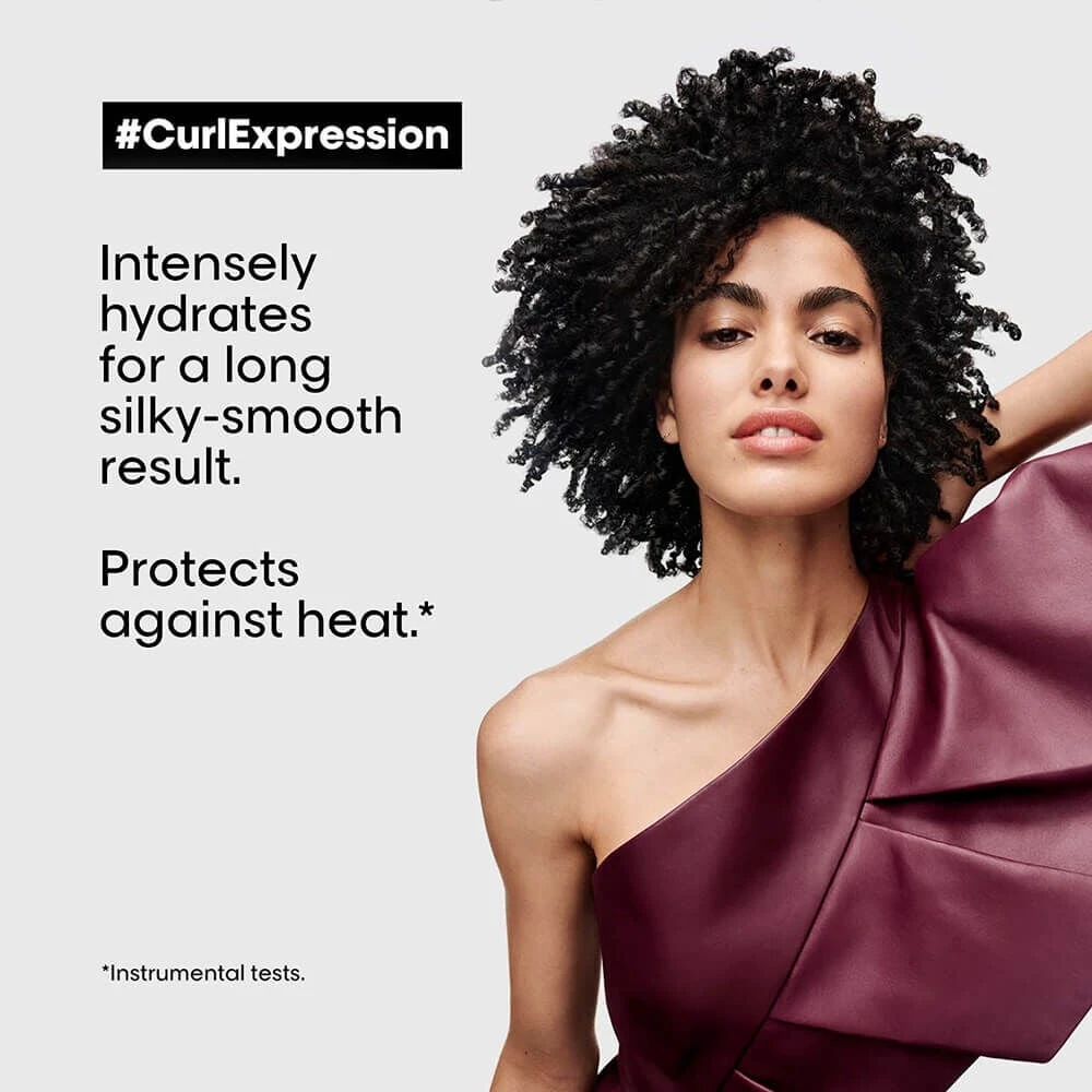 L'Oréal Professionnel Serie Expert Curl Expression Long-Lasting Leave In Moisturiser For Curls & Coils 200ml 4 L'Oréal Professionnel Serie Expert Curl Expression Long-Lasting Leave In Moisturiser For Curls & Coils 200ml - Image 2
