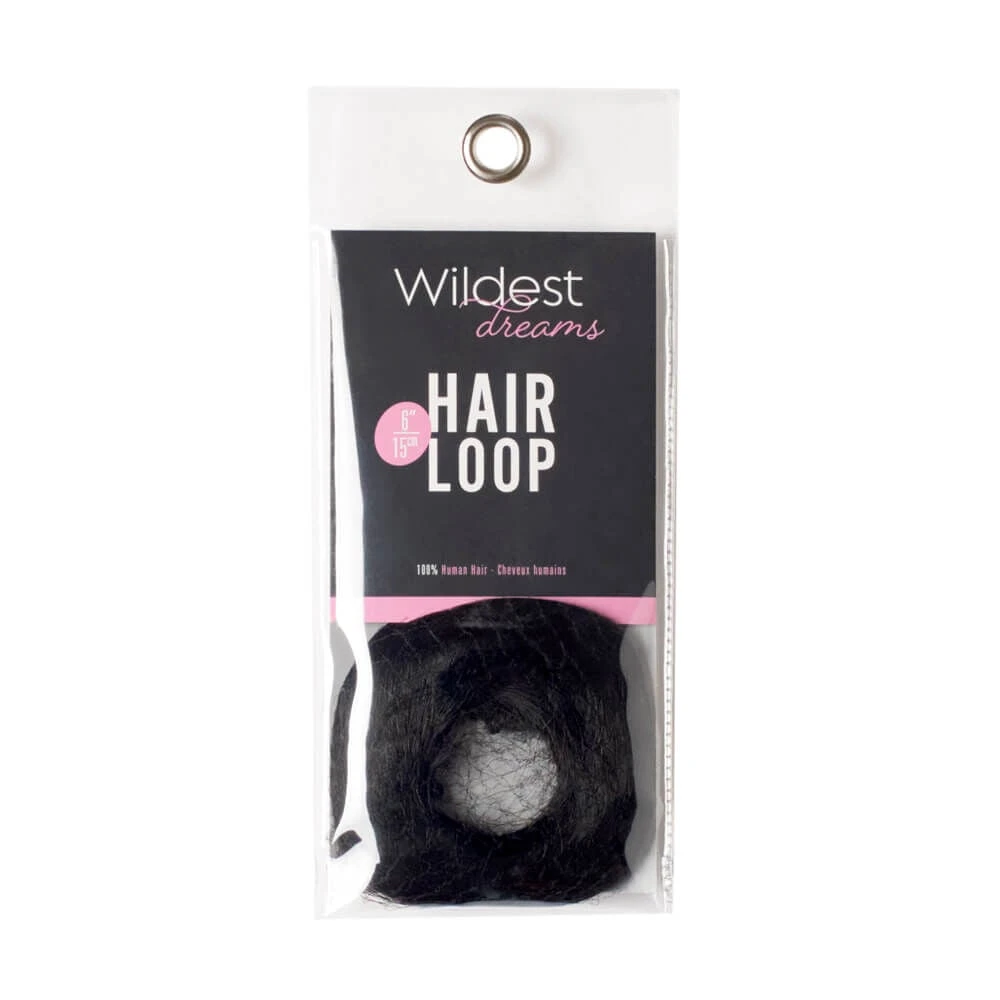 Wildest Dreams Extensions HH Bun Loop 1 - Blackest Black 3 Wildest Dreams Extensions HH Bun Loop 1 - Blackest Black