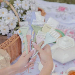 Framar Garden Party - Tea Party Hair Colour Brush Set- Pack Of 8 -Care Products Shop 817588 5