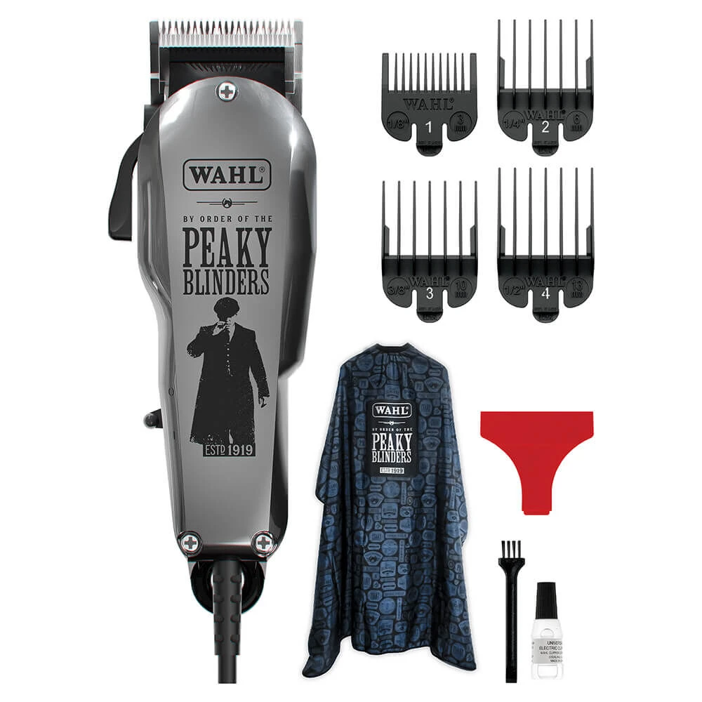 WAHL Peaky Blinders Corded Clipper & Barber Cape Kit 6 WAHL Peaky Blinders Corded Clipper & Barber Cape Kit - Image 4