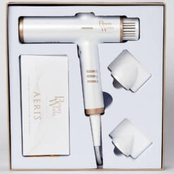 Beauty Works Aeris Digital Hairdryer, White And Gold -Care Products Shop 817666 6