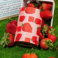 Framar Strawberry Shortcake Hair Foil Roll, Medium Embossed, 320ft -Care Products Shop 818527 2