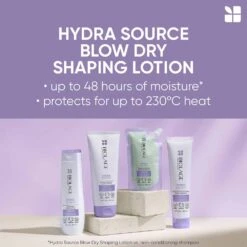 Matrix Hydra Source Blow Dry Shaping Lotion 150ml -Care Products Shop 818691 3