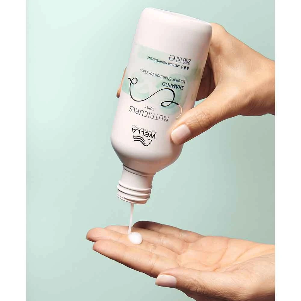 Wella Professionals NutriCurls Shampoo Curls 250ml 4 Wella Professionals NutriCurls Shampoo Curls 250ml - Image 2