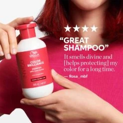 Wella Professionals Invigo Color Brilliance Coarse Shampoo 300ml -Care Products Shop 818814 7