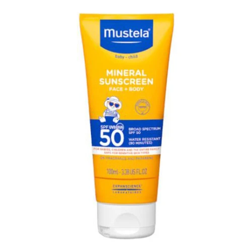 Mustela SPF 50 Mineral Sunscreen Lotion 3 Mustela SPF 50 Mineral Sunscreen Lotion