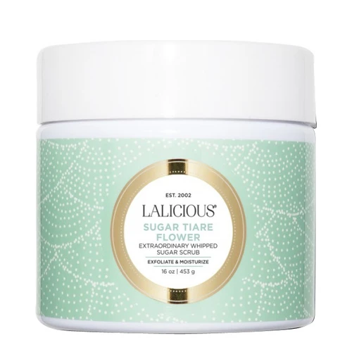 LaLicious Sugar Scrub - Sugar Tiare Flower 3 LaLicious Sugar Scrub - Sugar Tiare Flower