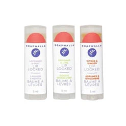 Soapwalla Lip Locked Lip Balm Trio Gift Set