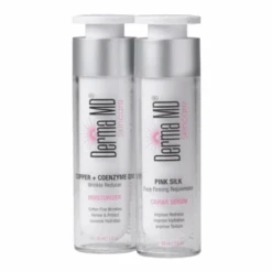 Derma MD Pink Silk And Copper CoQ10 Moisturizer Duo